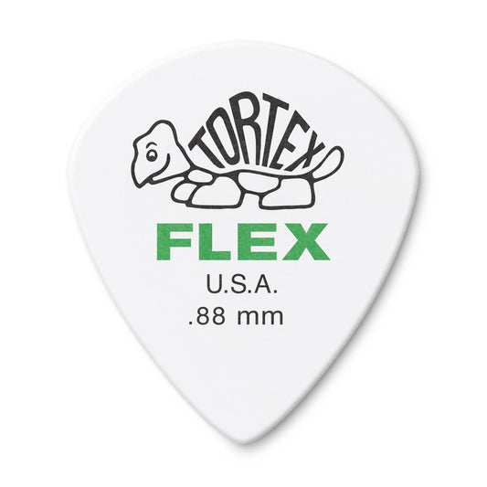 6 x Jim Dunlop Tortex Jazz III FLEX 0.88MM Gauge Guitar Picks 468R *NEW*