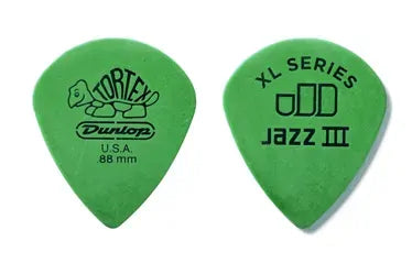 Jim Dunlop .88mm Tortex Jazz XL Guitar Pick - Extra Heavy (Single)
