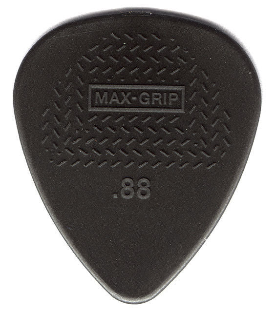 24 x Dunlop Max Grip Nylon 0.88mm Gauge Grey Guitar Picks Bulk