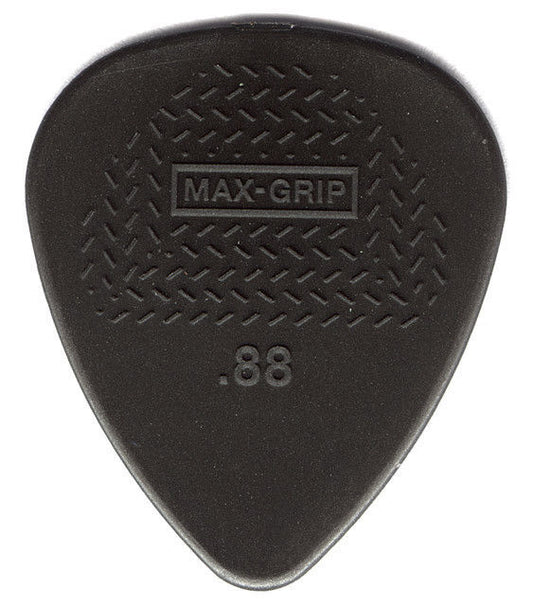 24 x Dunlop Max Grip Nylon 0.88mm Gauge Grey Guitar Picks Bulk