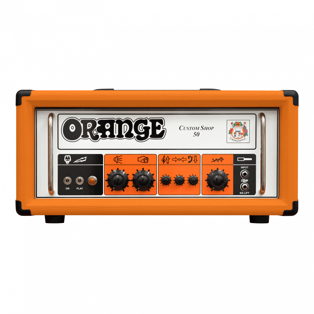 Orange Custom Shop 50 Valve Head