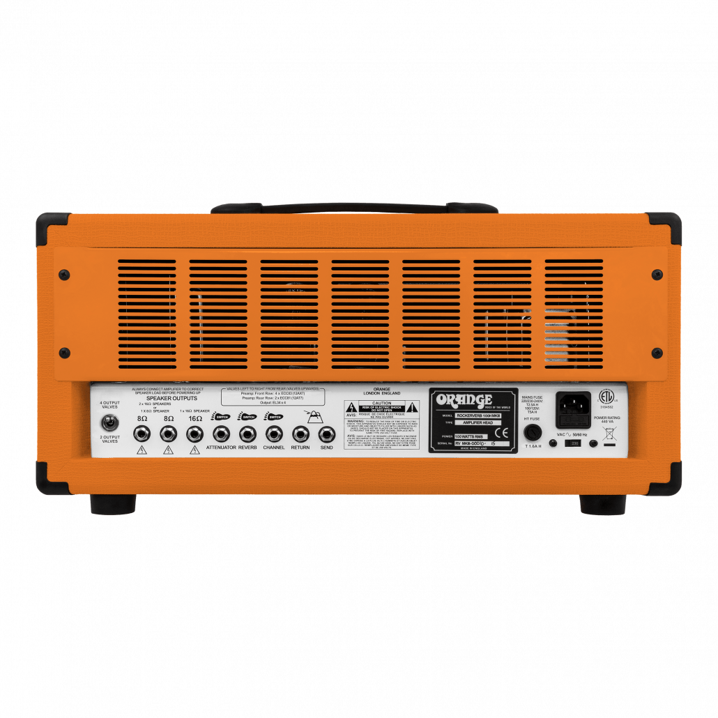 Orange Rockerverb 100H MkIII Head — view 3