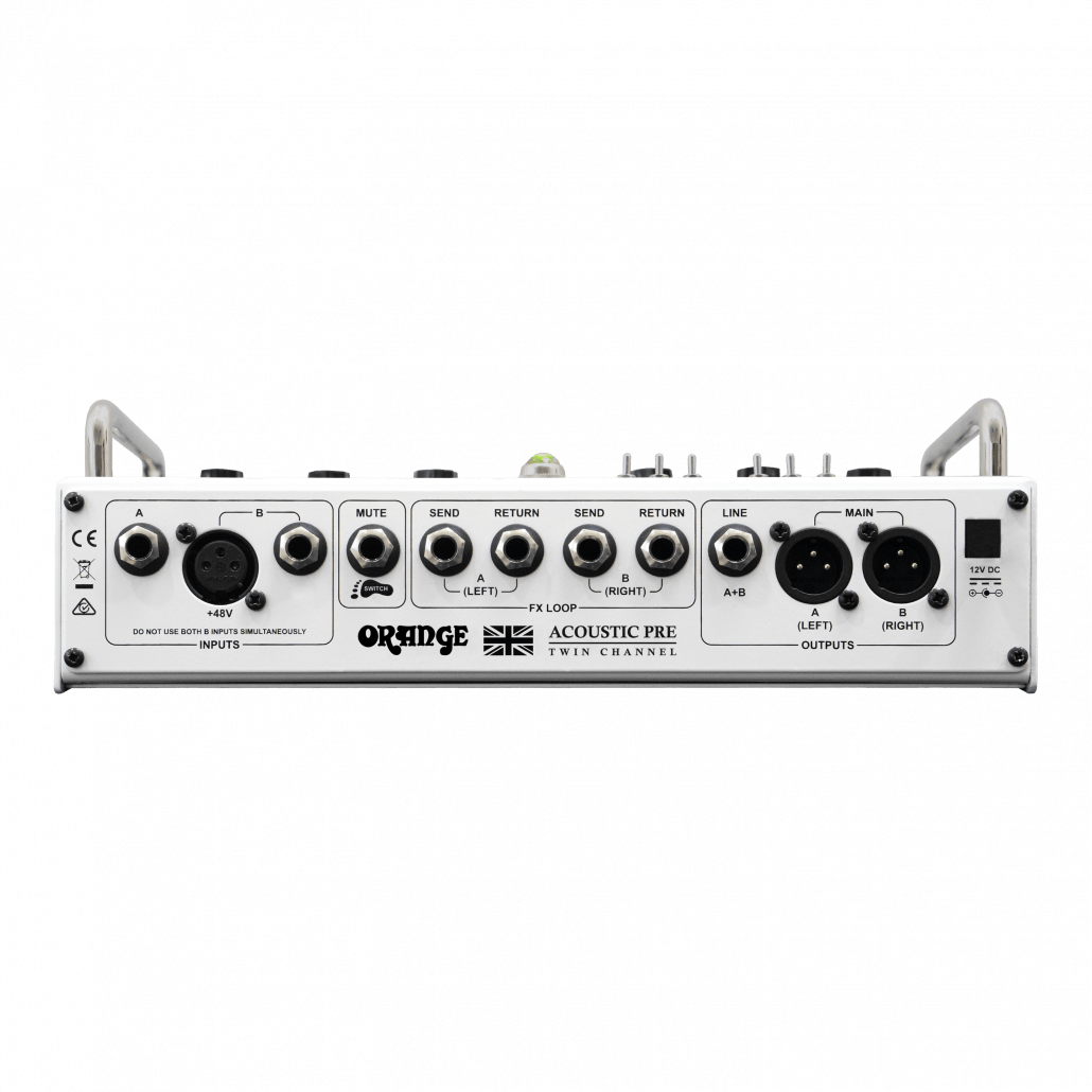 Orange Acoustic Pre Stereo Tube Acoustic Preamp/DI Box — view 3