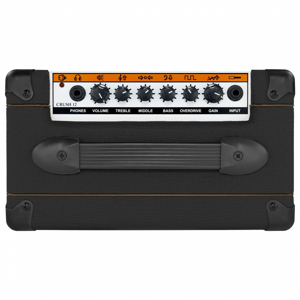 Orange Crush 12 Guitar Amp Combo w/ All Analogue Signal Path (Black) — view 4
