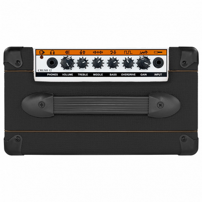 Orange Crush 12 Guitar Amp Combo w/ All Analogue Signal Path (Black) — view 4