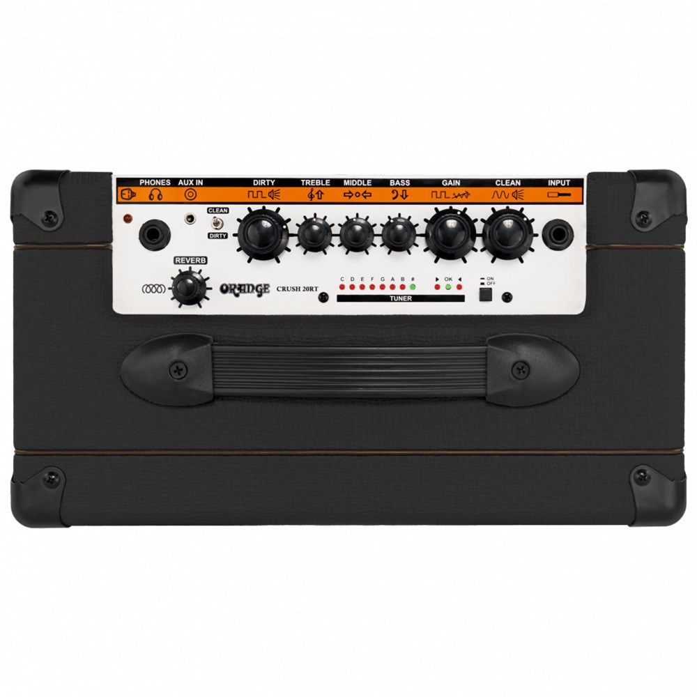 Orange Crush 20RT 20 Watt Guitar Combo Amp w/Reverb & Tuner - Black — view 3