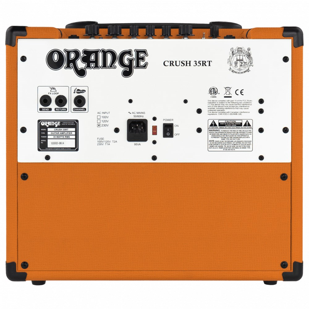 Orange Crush 35RT Guitar Amp Combo w/ All Analogue Signal Path Reverb & Tuner (35 Watts) — view 3