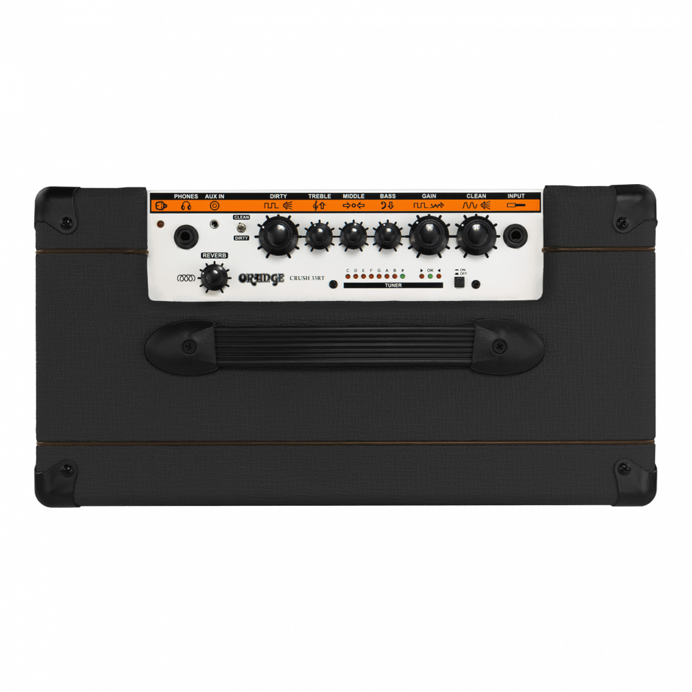 Orange Crush 35RT Guitar Amp Combo w/ All Analogue Signal Path Reverb & Tuner (Black) — view 4