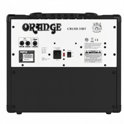 Orange Crush 35RT Guitar Amp Combo w/ All Analogue Signal Path Reverb & Tuner (Black) — view 2
