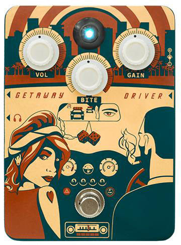 Orange Getaway Driver Drive Pedal