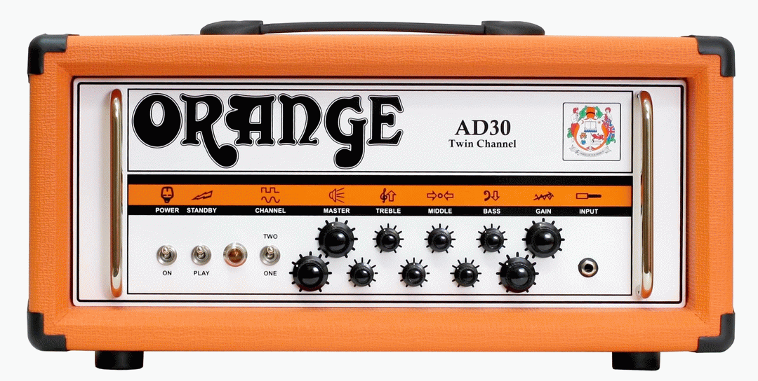 Orange AD30HTC Twin Channel Valve Head 30W Class A