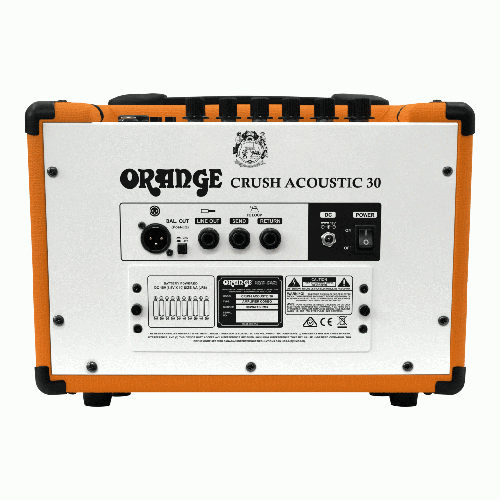 Orange Crush Acoustic 30 Watt Twin Channel Amp — view 3