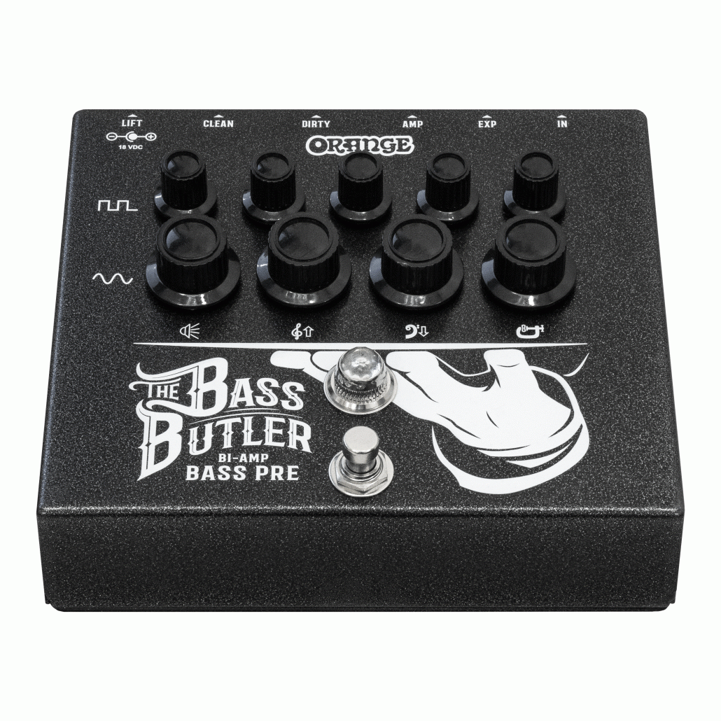 Orange Bass Butler Bi Amp Bass Pre Amp Pedal — view 2