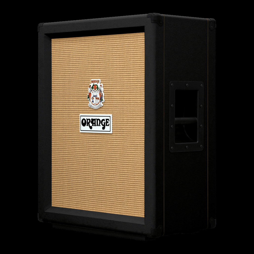 Orange PPC212V Guitar Cabinet Vertical 2x12inch Speaker Cab - Black — view 2