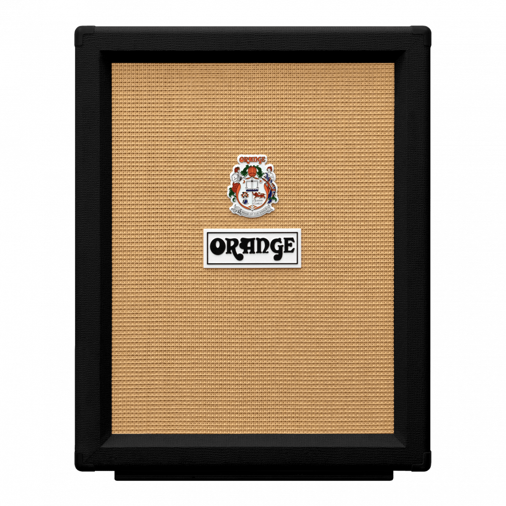 Orange PPC212V Guitar Cabinet Vertical 2x12inch Speaker Cab - Black