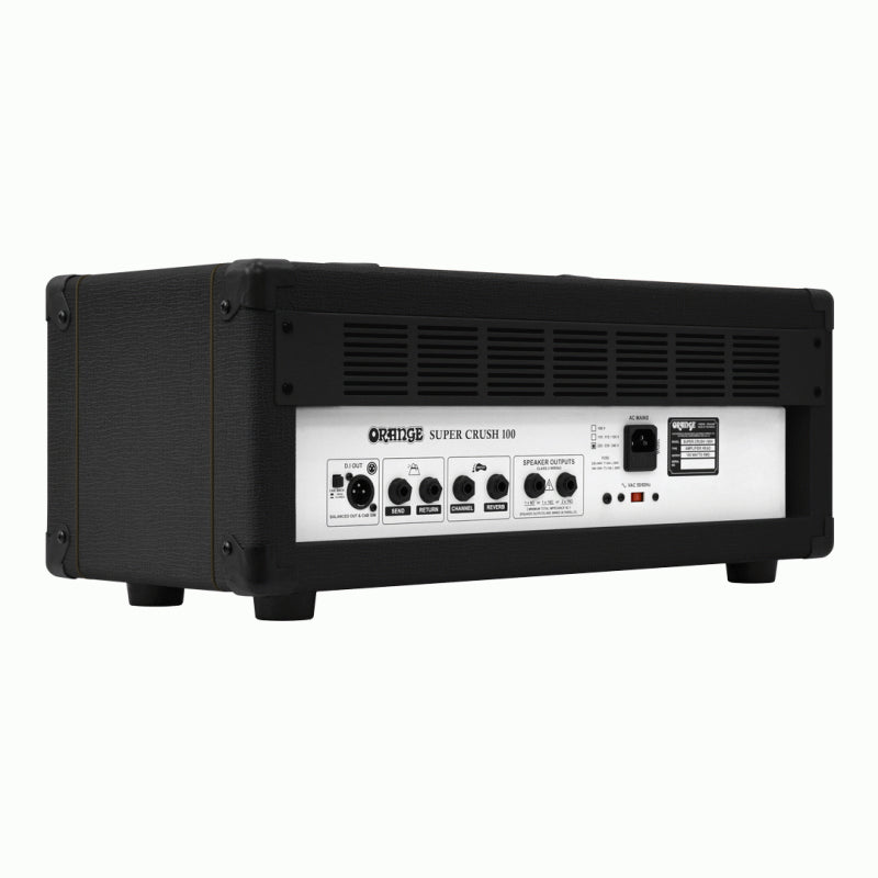 Orange Super Crush 100 Guitar Head - Black — view 4
