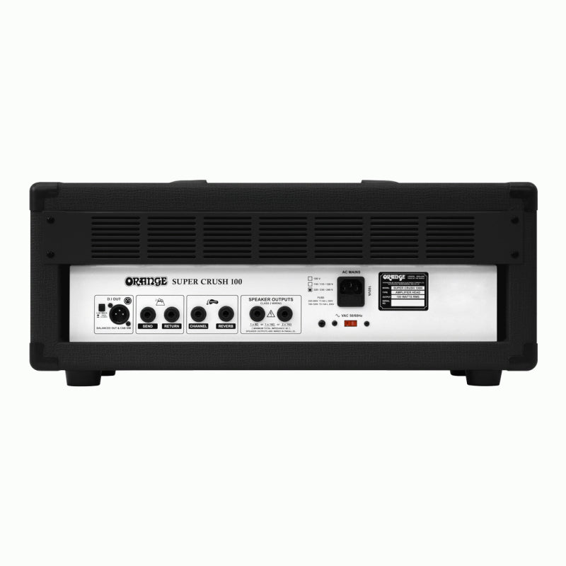 Orange Super Crush 100 Guitar Head - Black — view 5