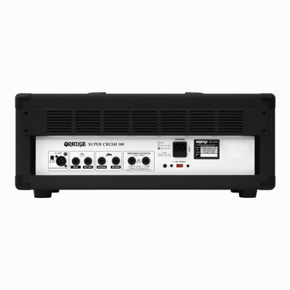 Orange Super Crush 100 Guitar Head - Black — view 5