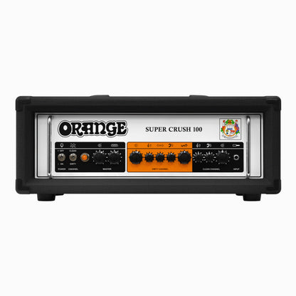 Orange Super Crush 100 Guitar Head - Black