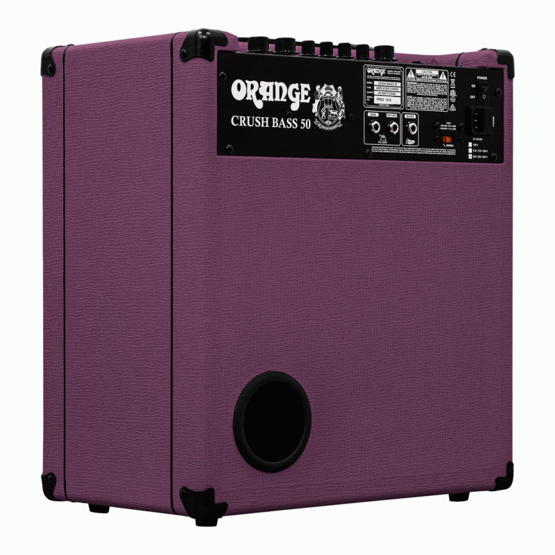 Orange Crush Bass 50 Glenn Hughes Signature Amplifier - Limited Edition Purple — view 4