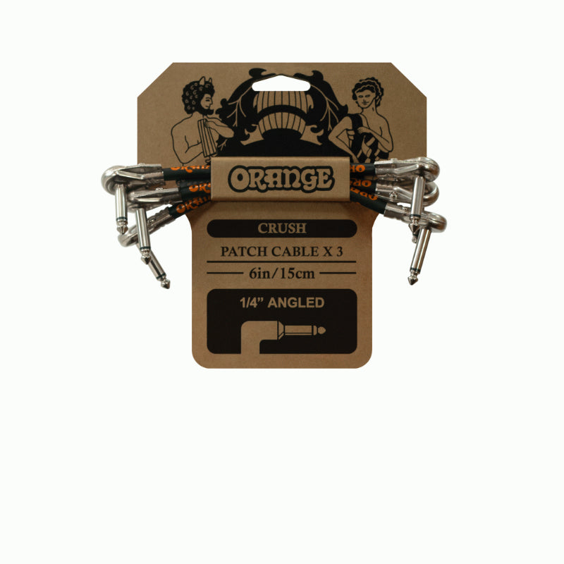 Orange CA038 Crush 6" Patch Cable 3 Pack