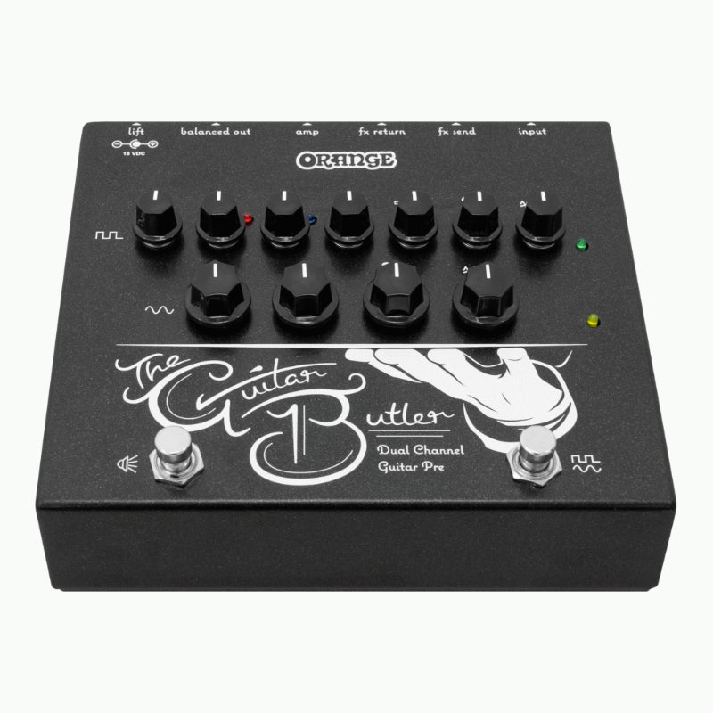 Orange Guitar Butler Dual Channel Preamp Pedal for Guitarists — view 2