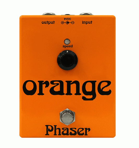 Orange Phaser Effect Pedal