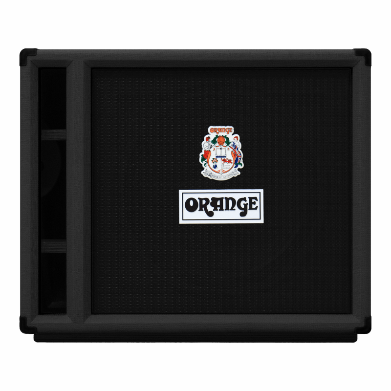 Orange OBC115C Black Bass Cabinet with Celestion Pulse XL 15-Inch Speaker