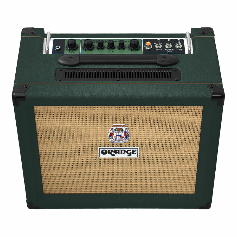Orange Rocker 15 LTD 15W All Valve Twin Channel Guitar Combo - British Racing Green — view 4