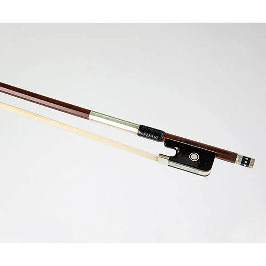 Dorfler Pernambuco Octagonal Viola Bow with Inlaid Eyes and Ebony Frog