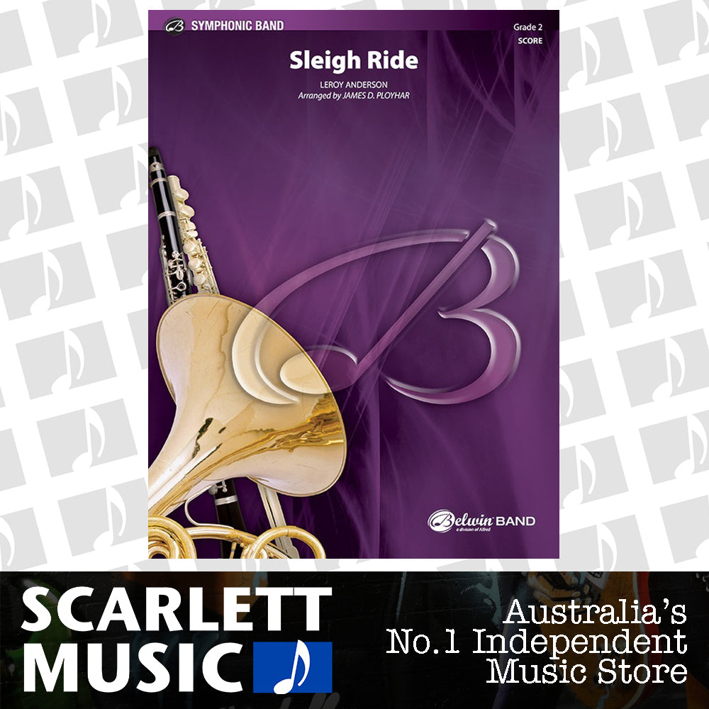 Sleigh Ride Concert Band Grade 2 Conductor Score — view 2