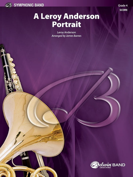 Leroy Anderson Portrait Concert Band Gr 4 Conductor Score
