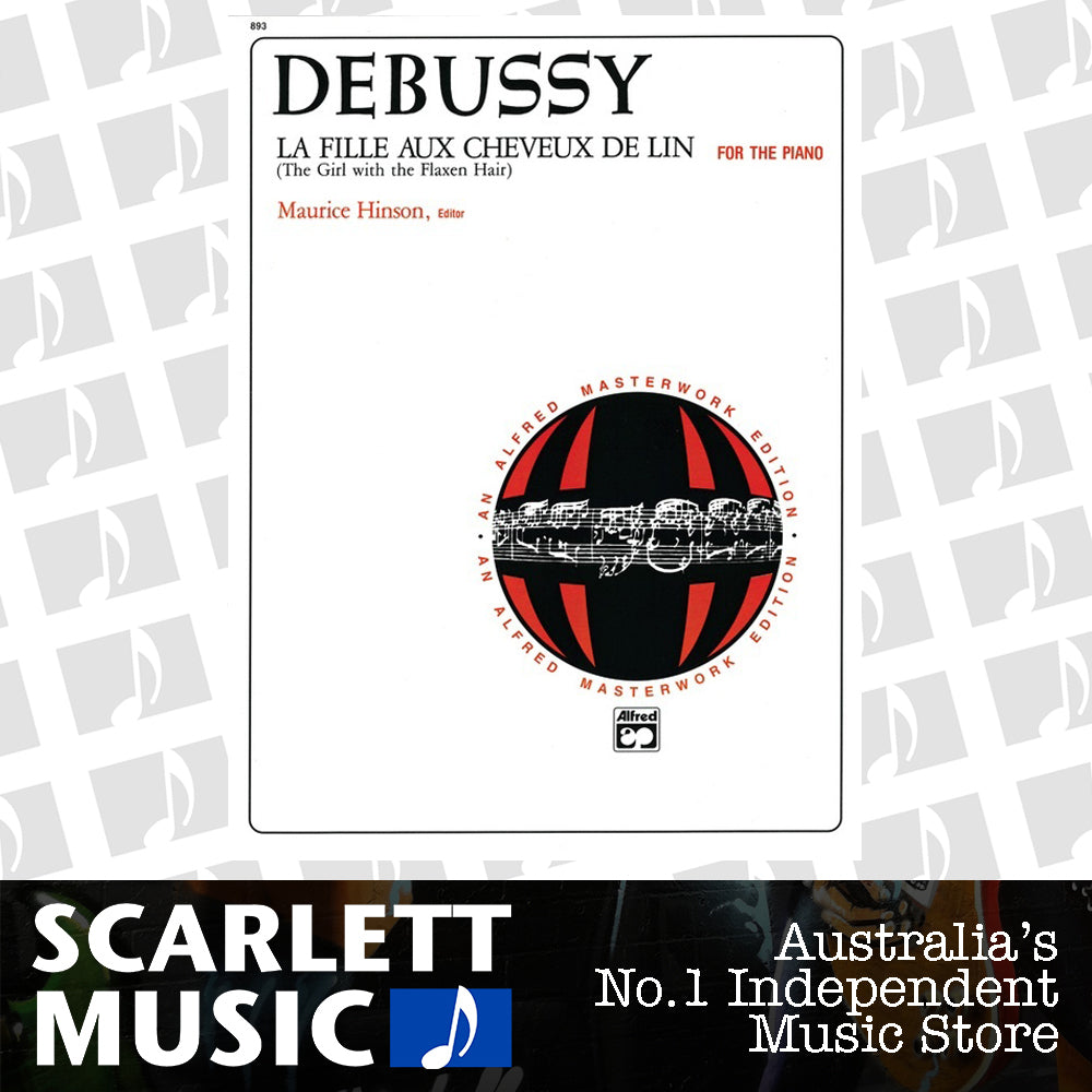 Debussy La Fille Aux Cheveux De Lin Piano — view 2