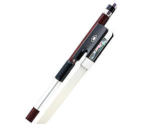 W.E. Dorfler Masterbow Cello Bow - Best Pernambuco Octagonal, Ebony Frog, Metal Winding