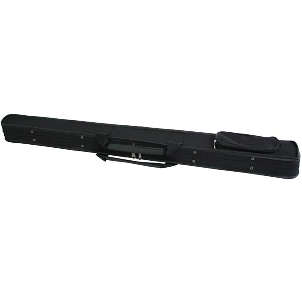 Violin Bow Case with Cover and Strap - Weatherproof Black, 1kg, Reinforced Handles