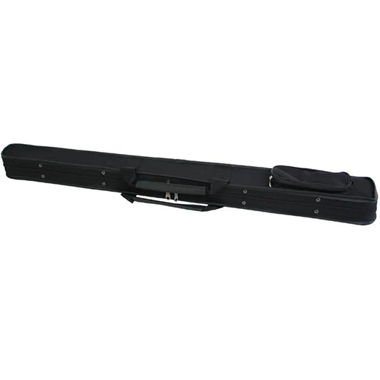 Violin Bow Case with Cover and Strap - Weatherproof Black, 1kg, Reinforced Handles