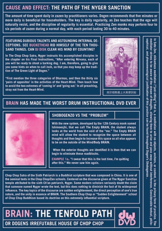 Brain Has Made the Worst Drum Instruction DVD