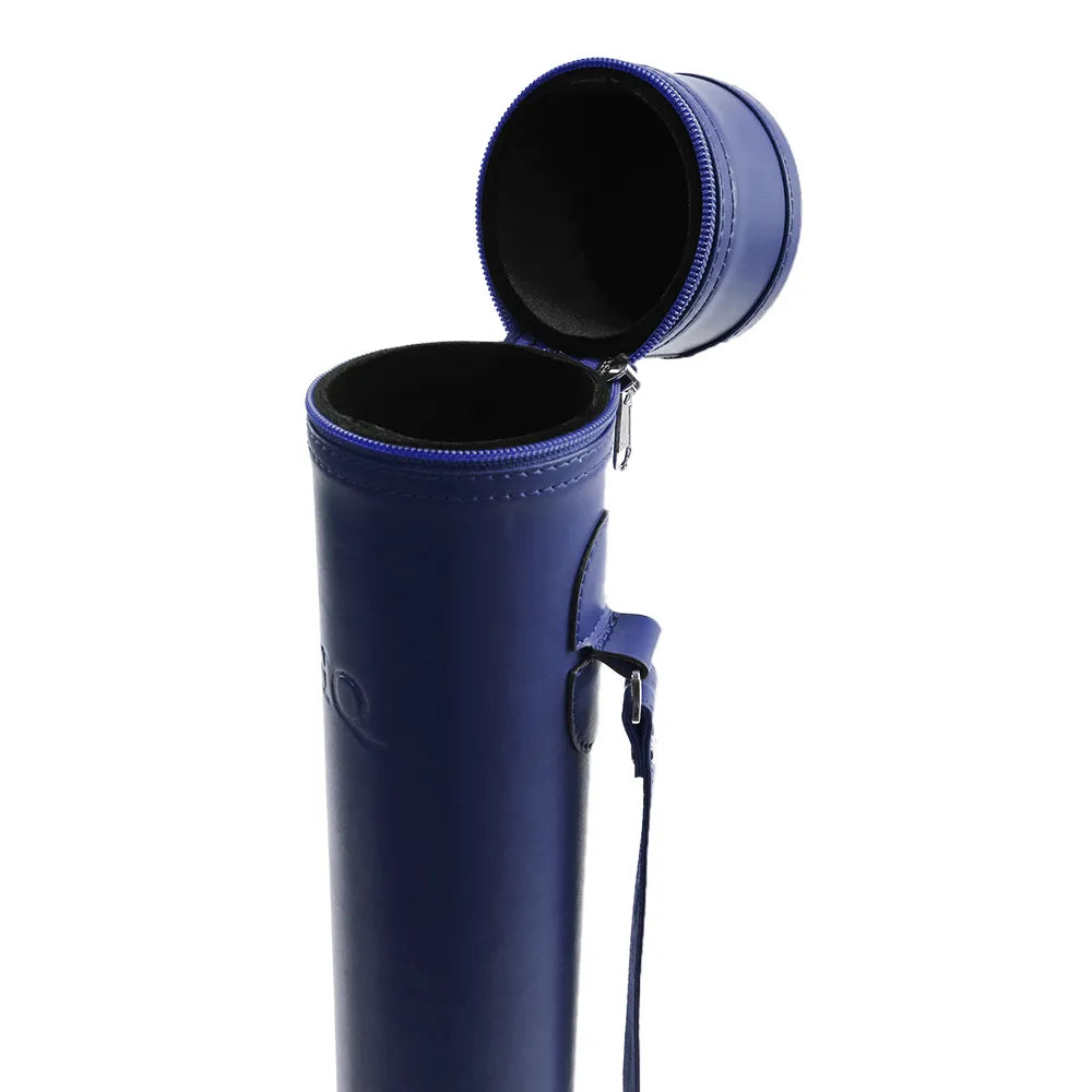 HQ Microfibre Bow Tube - Double for Violin/Viola/Cello - Blue — view 2