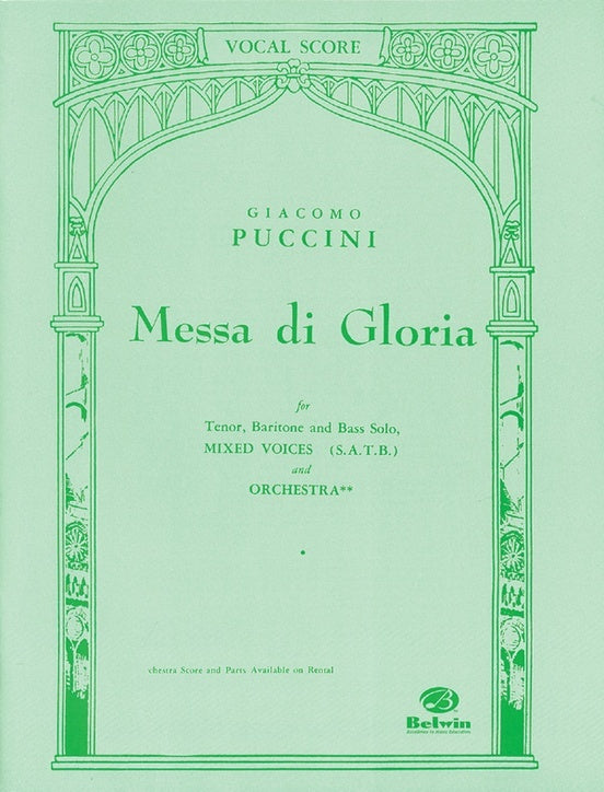 Messa Di Gloria Voc Score