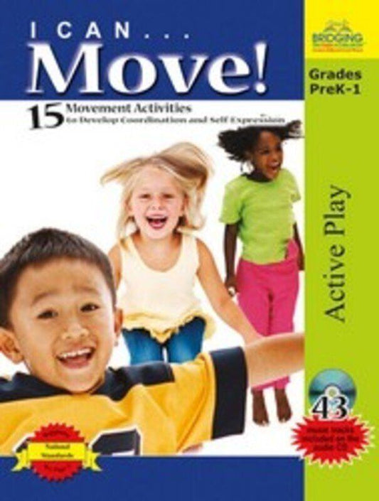 I Can Move Book and CD for Expressive Movement Activities