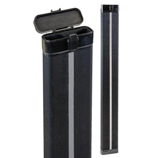 Double Bass Bow Case - Single French/German Aluminum - Black