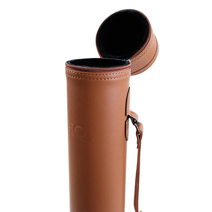 HQ Microfibre Bow Tube - Double Bass French/German - Brown, Scratch Resistant, Adjustable Strap, YKK Zipper, Padded Interior, 1 kg — view 2