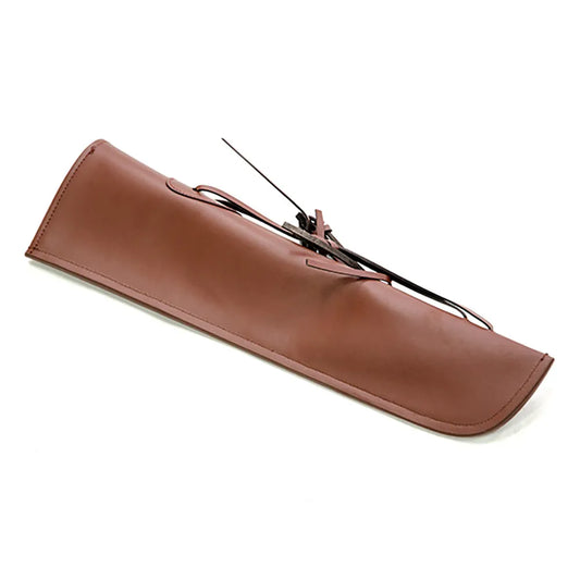 Brown Leather Double Bass Bow Quiver