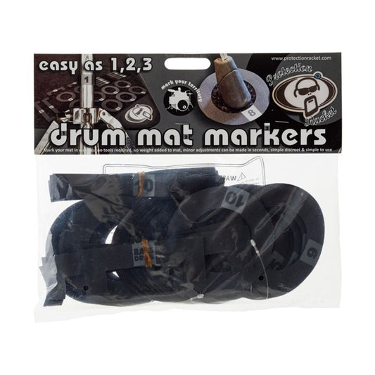 Protection Racket Numbered Drum Mat Marker Pack (PR-902201)
