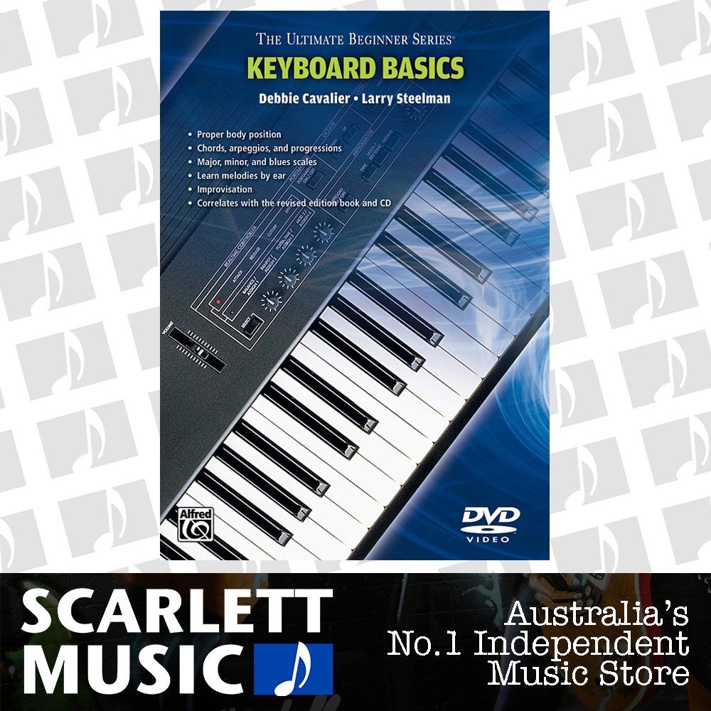 Ultimate Beginner Keyboard Basics DVD — view 2