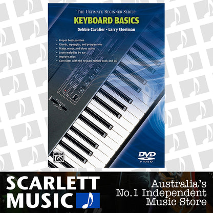 Ultimate Beginner Keyboard Basics DVD — view 2