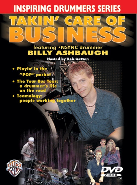 Takin Care of Business Inspiring Drummer DVD