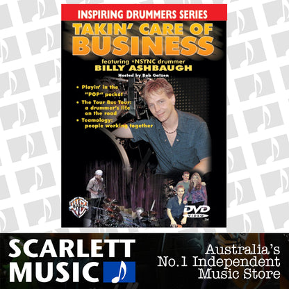 Takin Care of Business Inspiring Drummer DVD — view 2