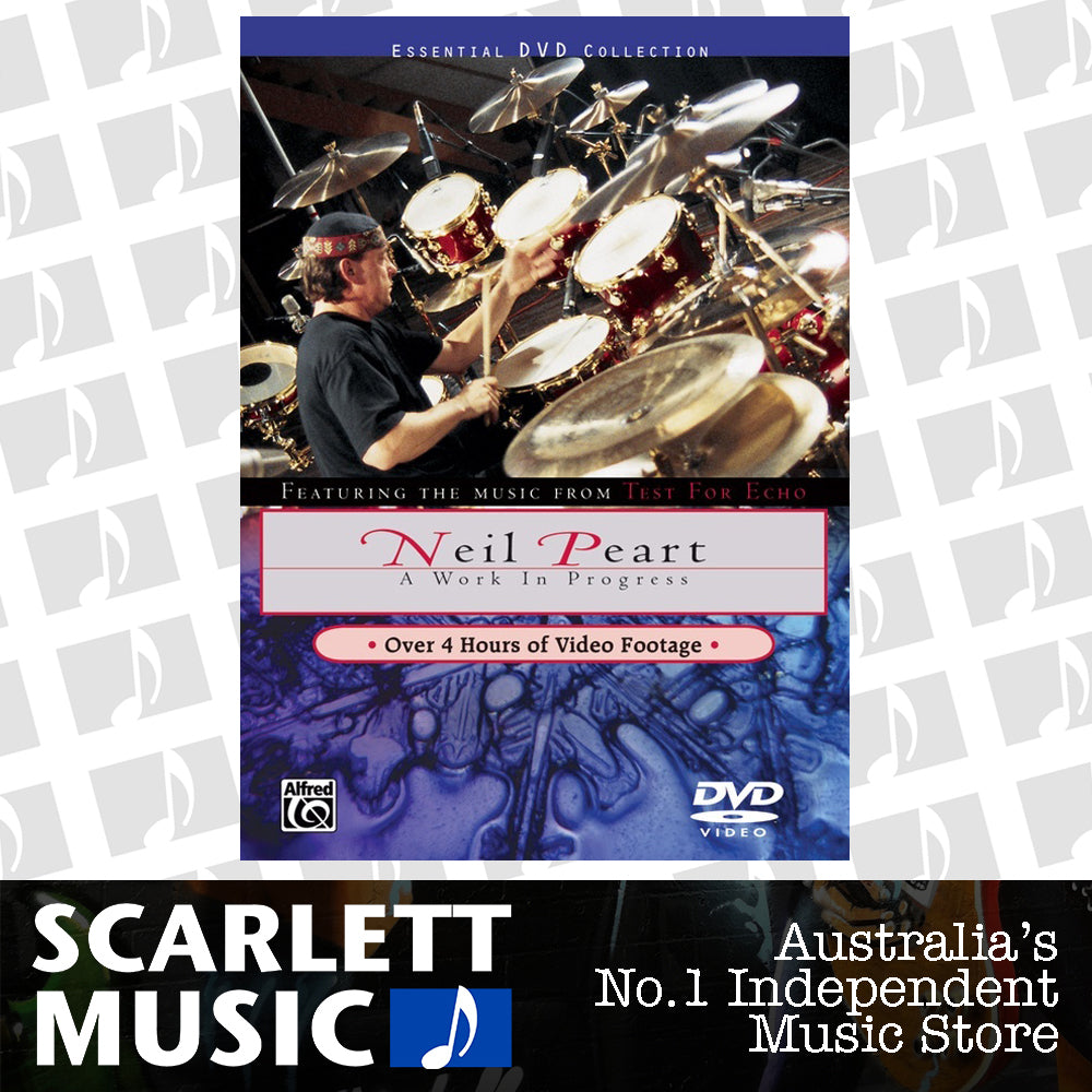 Neil Peart A Work In Progress Drum DVD — view 2