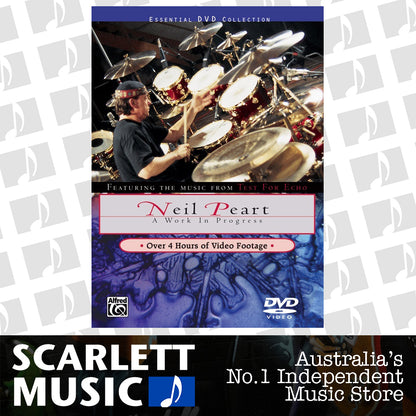 Neil Peart A Work In Progress Drum DVD — view 2